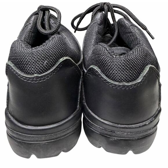 Die Hard Oxford Work Shoe 10.5 Black Leather Waterproof Slip Resistant Steel Toe main image 7